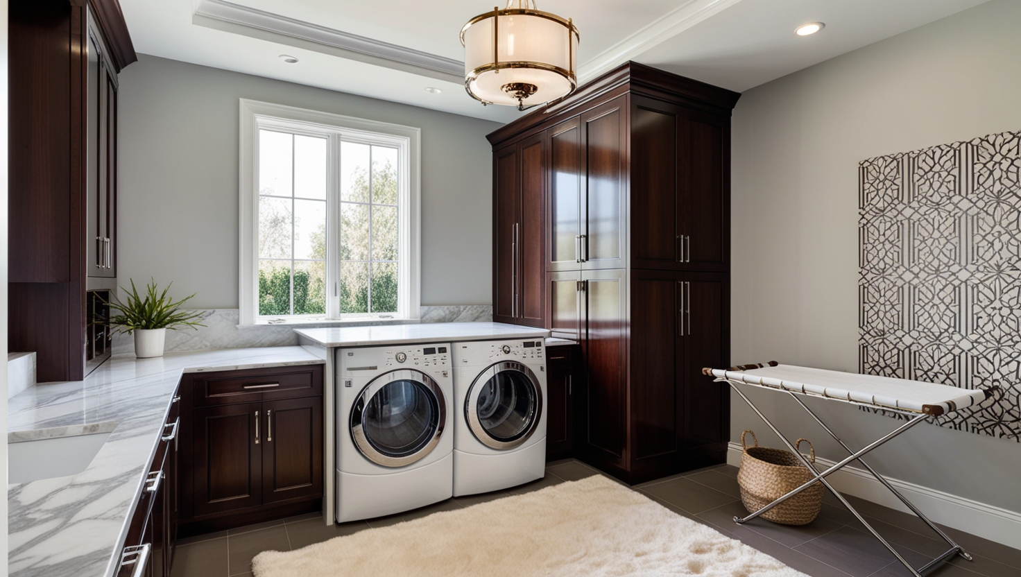 9 Super Chic Laundry Room Designs