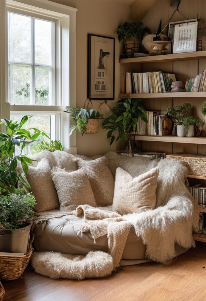 Cozy Bedroom Reading Nook