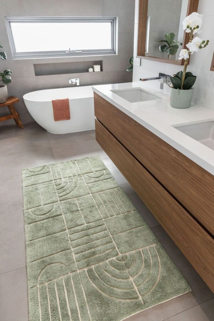 Sage Green Bathmat