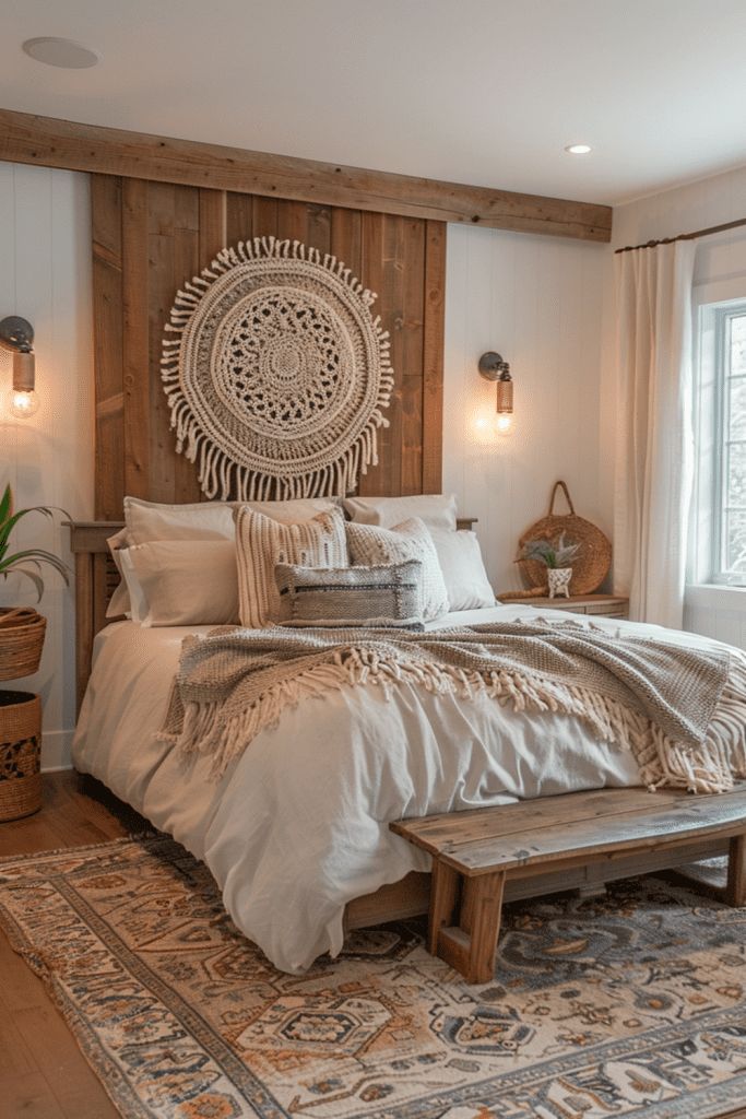 Boho Cottage Bedroom