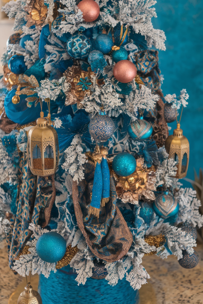 Moroccan theme Christmas tree