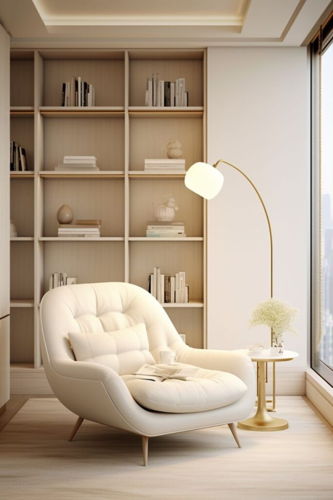 Minimal Reading Nook