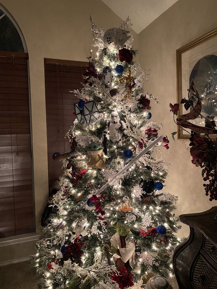 Star wars theme Christmas tree