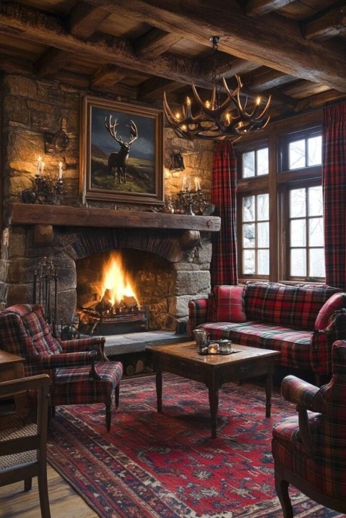 Tartan and Plaid Pattern Furniture