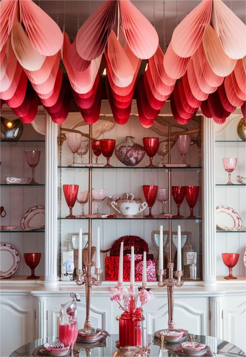 Dining Room Décor for Valentine's Day