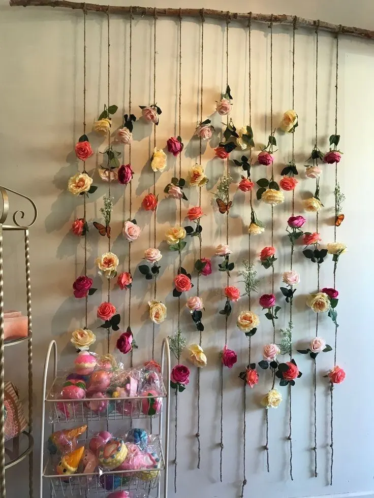 Spring Flower Wall