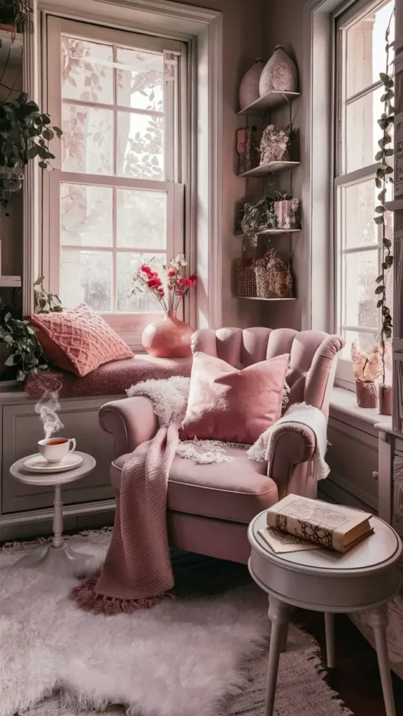 Reading Nook Valentine's Style