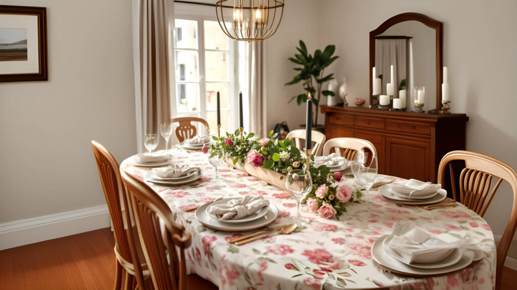 Dining Room Spring Decoration