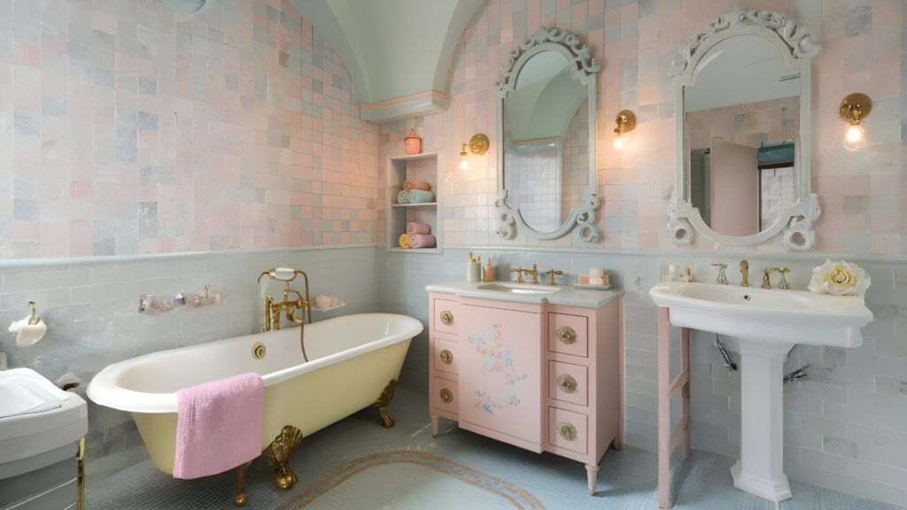 Dolled up Bathroom