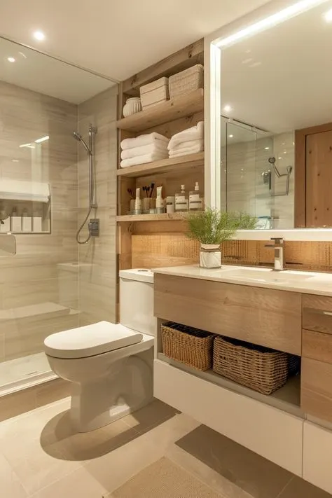 Neutral Color Scheme bathroom