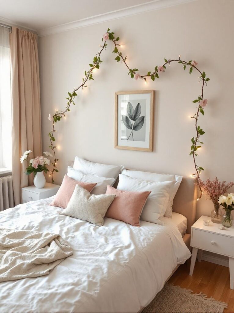 Bedroom Floral Garland