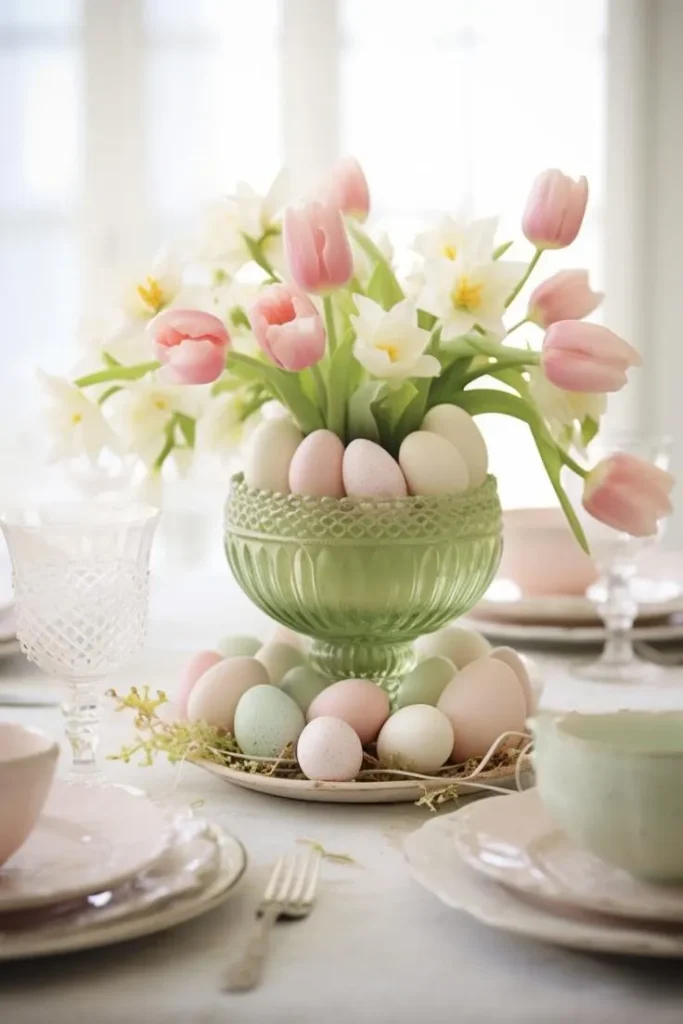 Easter Floral Centerpiece