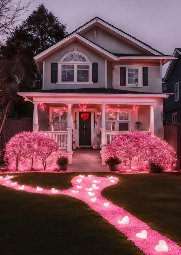 Valentine's Garden Décor