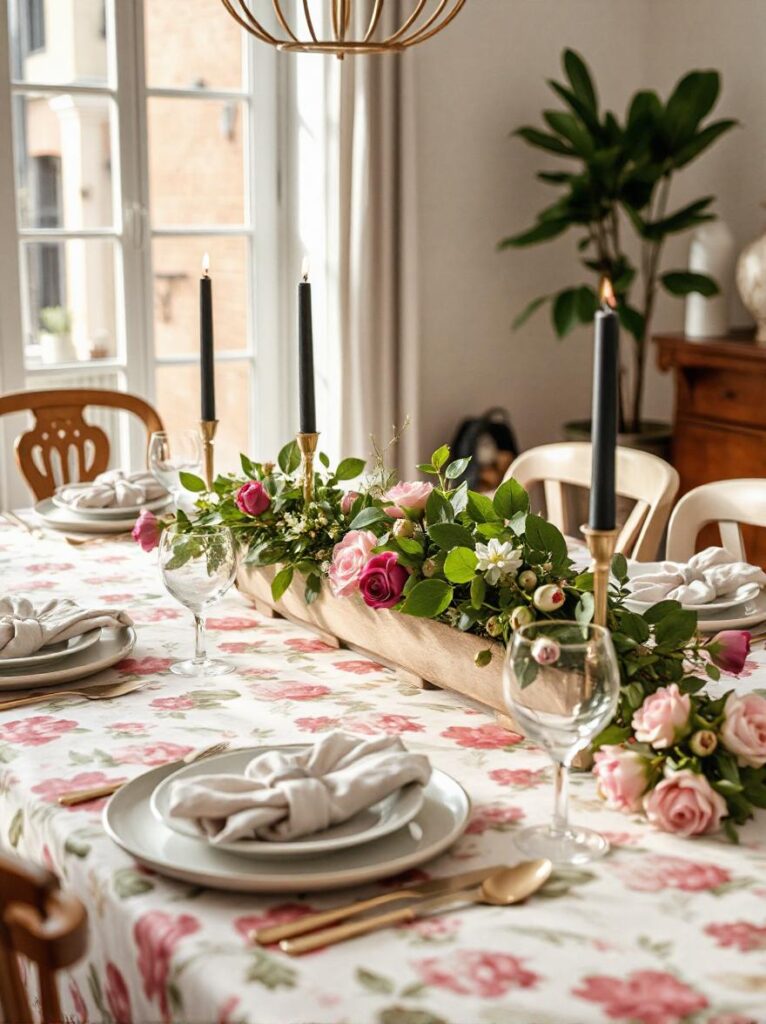 Natural Floral Centerpiece Spring Theme