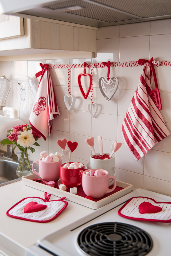 Valentine's Kitchen Decore