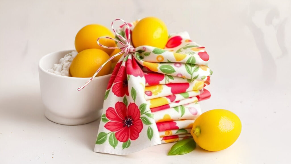 Spring Theme Kitchen Napkins