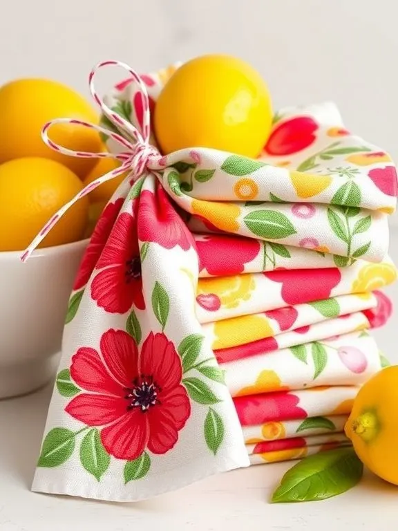 Spring Theme Kitchen Towels