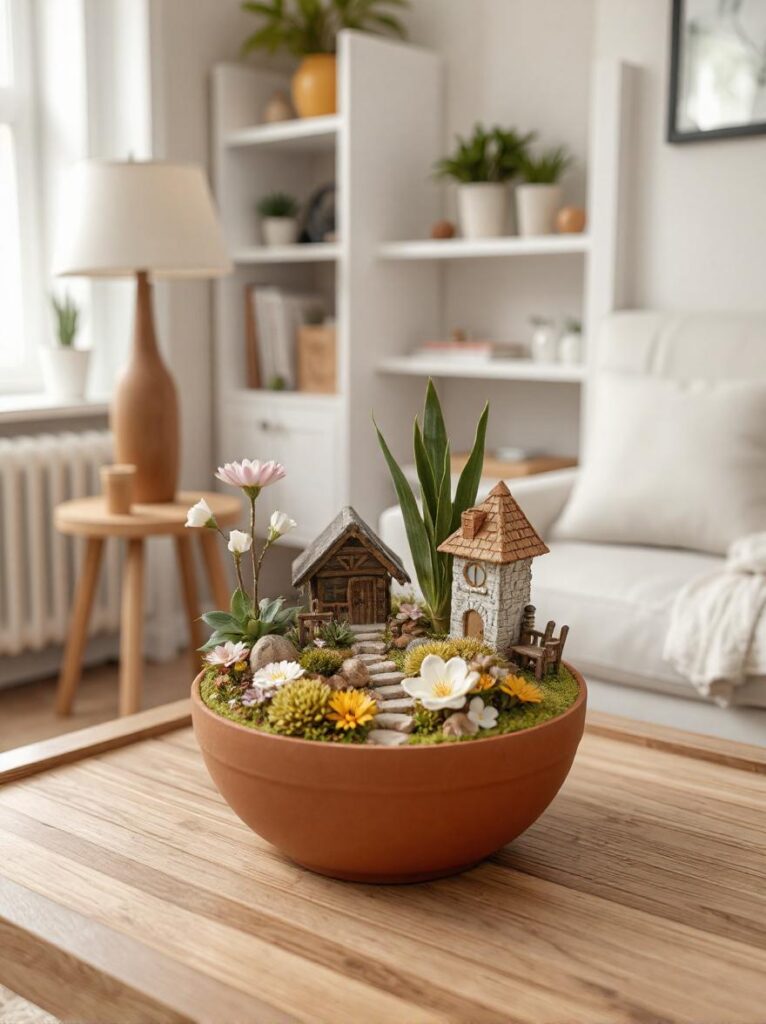 Spring theme Miniature Garden Decor