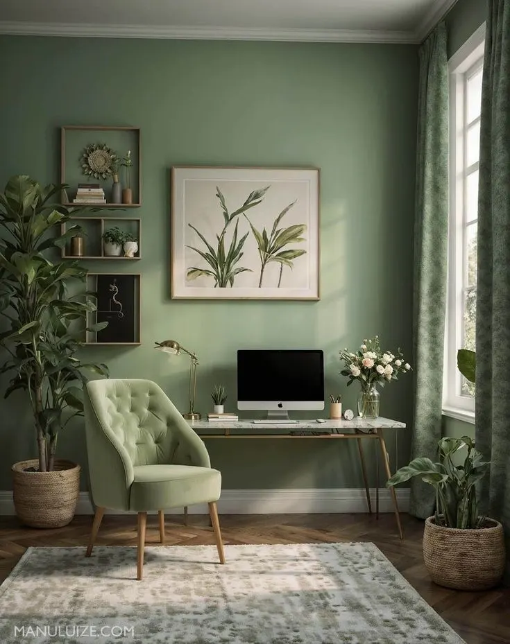 Organic Green Home Office