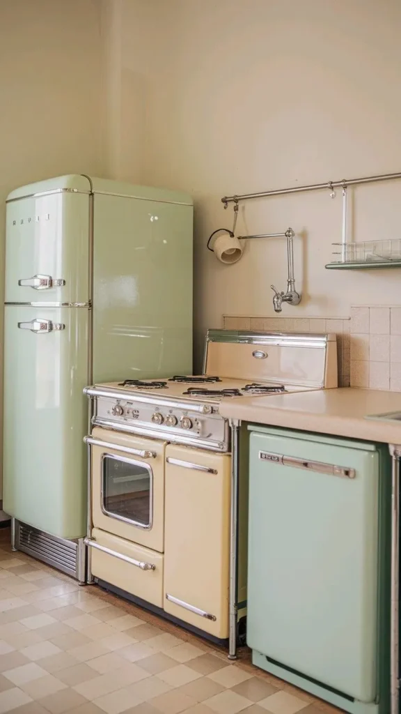 Pastel Color Retro Appliances