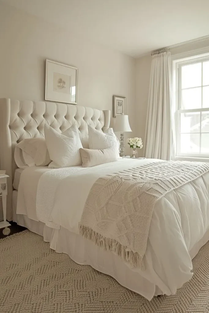 Soft White Bedroom