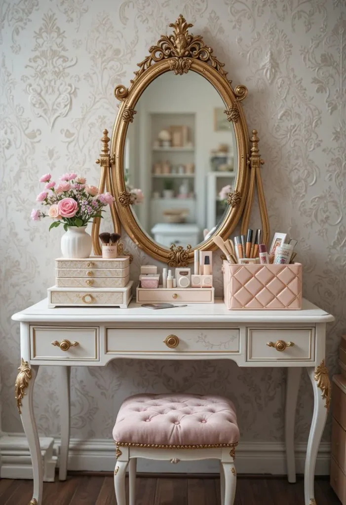 Vintage Vanity Corner