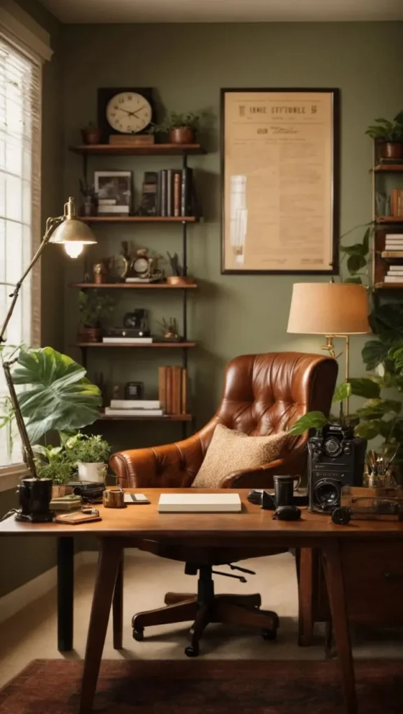 Vintage Inspired Home Office