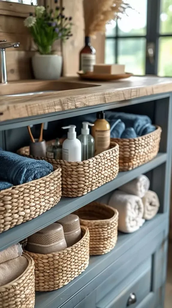 Stylish Woven Baskets used for Storage