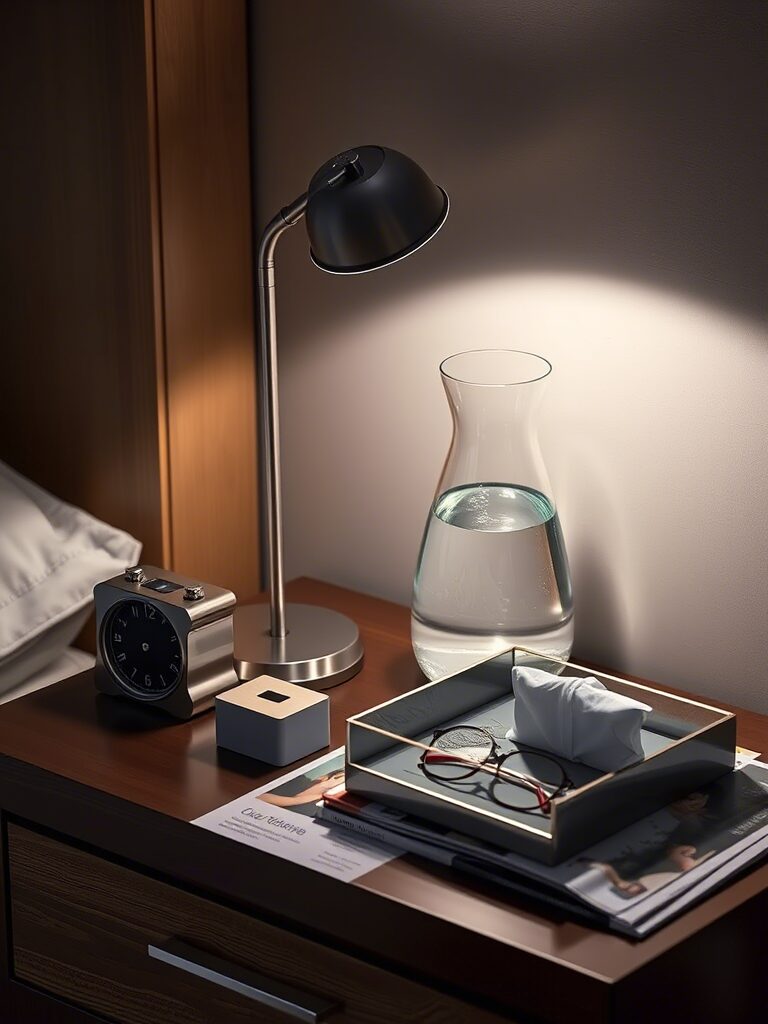 Guest Bedroom Bedside Table