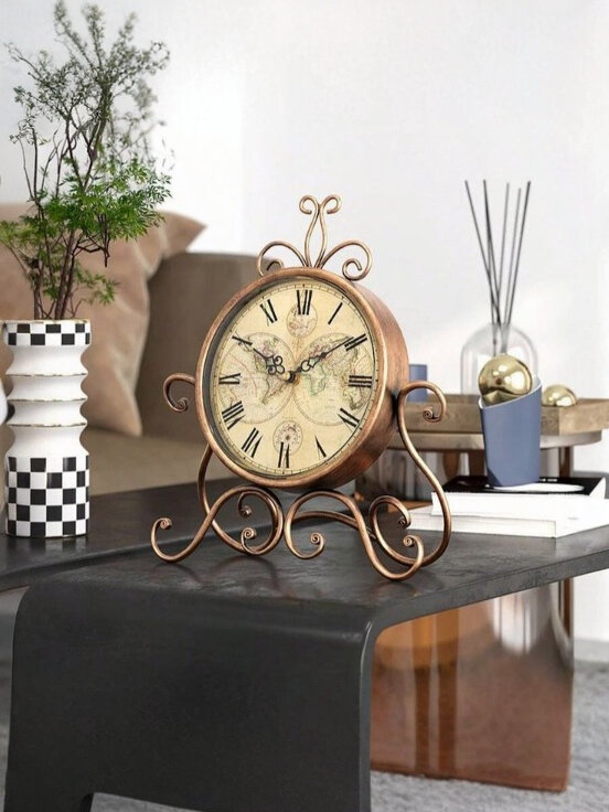 Vintage Clock on an end table