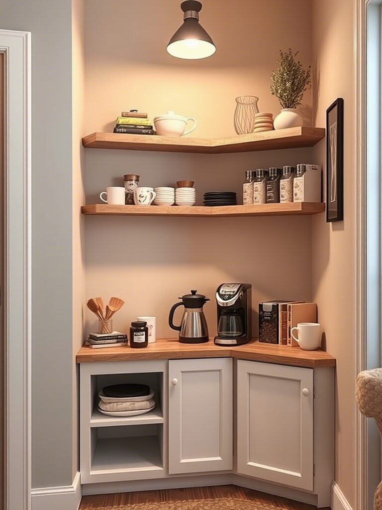 Cozy Corner Coffee Nook