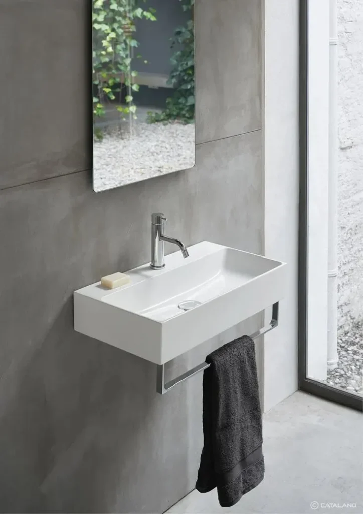 Compact Sink for a Small Bathroom