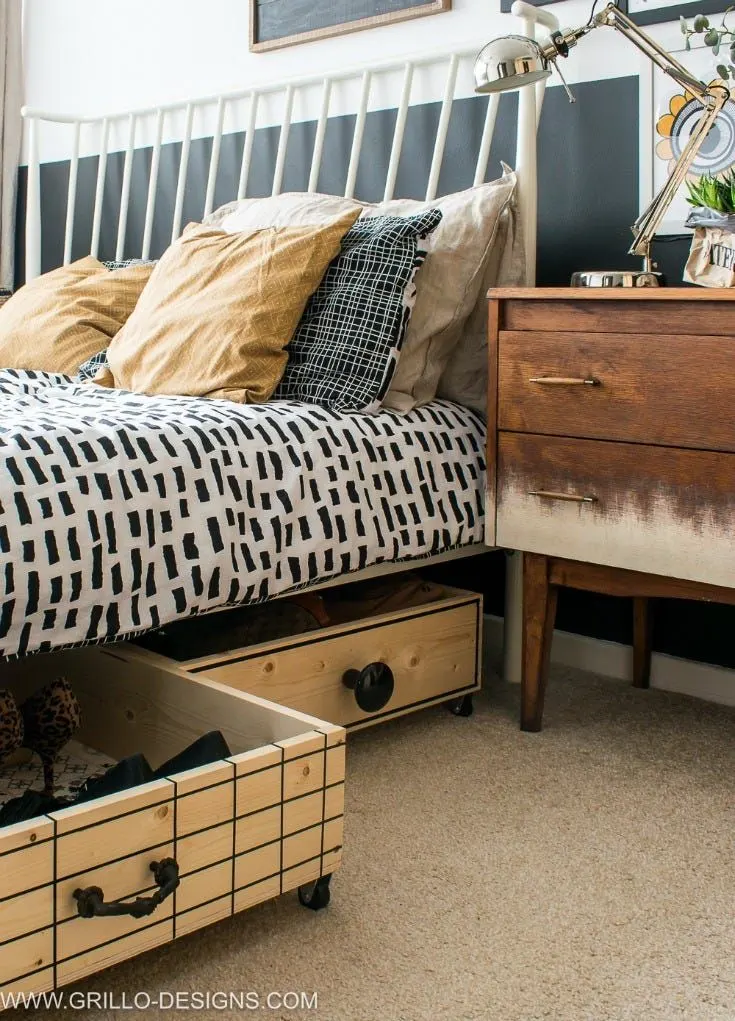 Under-Bed Storage Solutions for Guest Bedroom