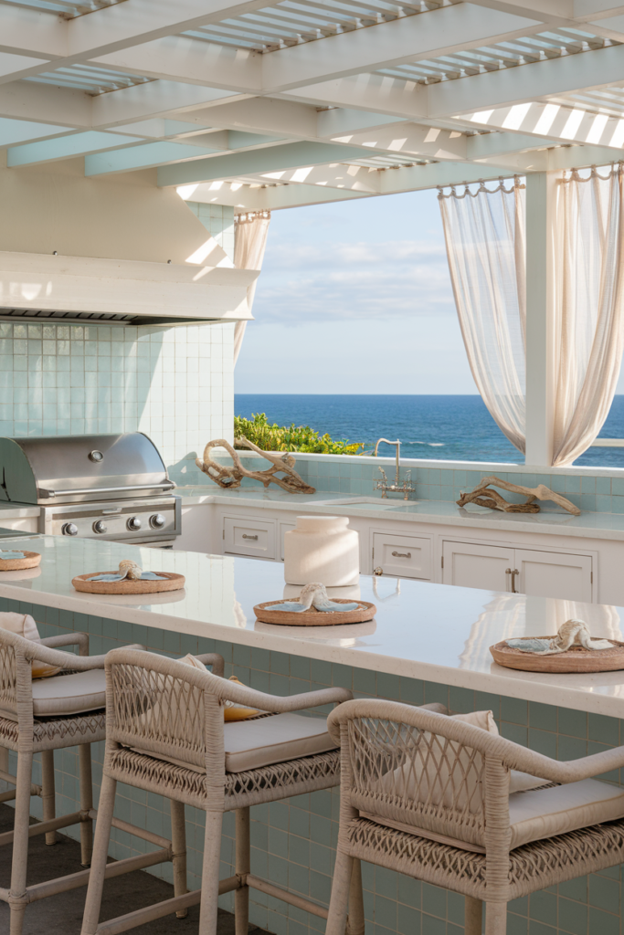 Coastal Outdoor Kitchen