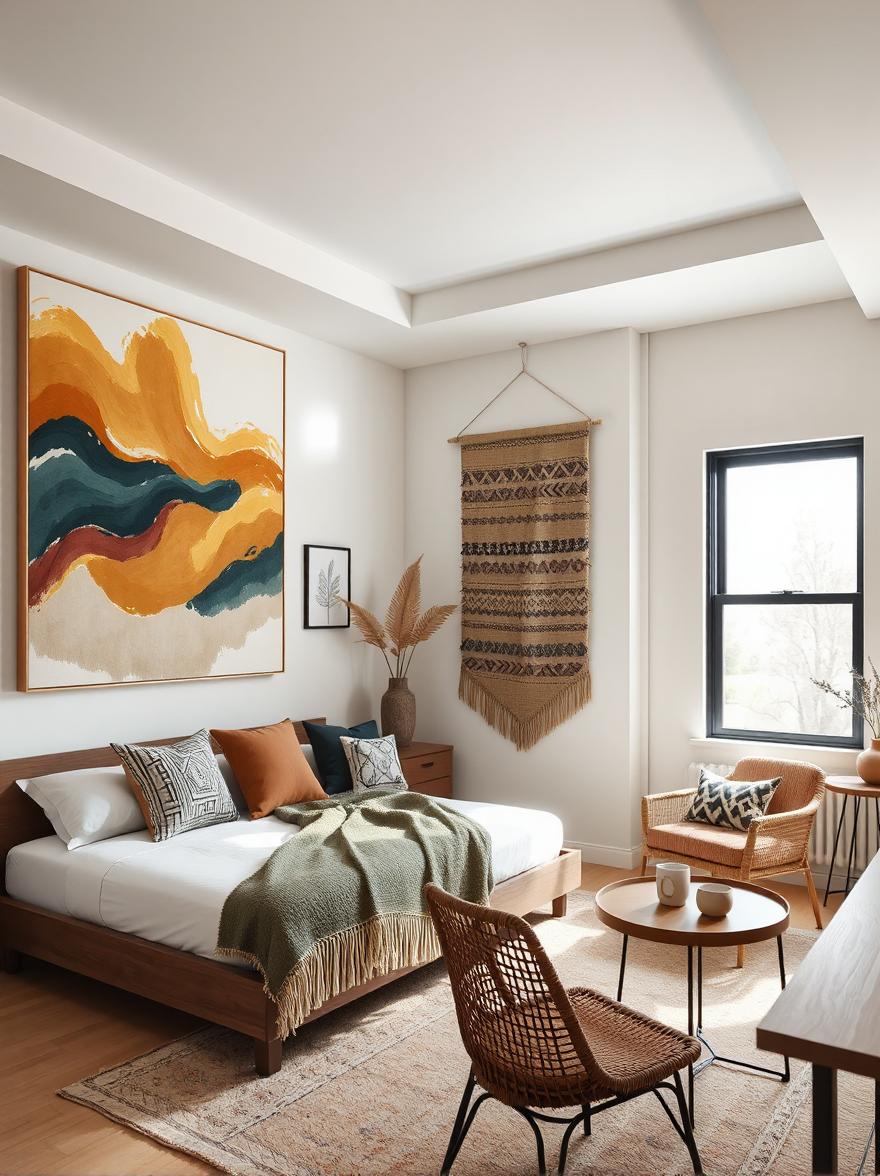 23 Smart Studio Apartment Layout Ideas to Maximize Space - DollHouseWow - Studio Apartment Layout For Maximum Vertical Space