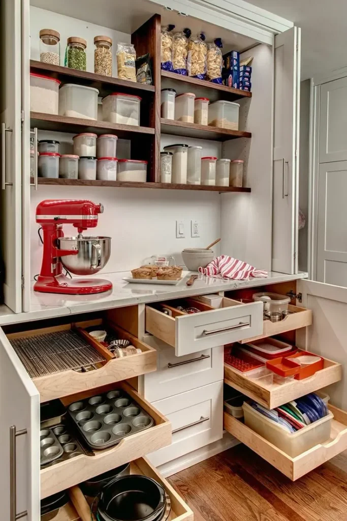 Walk in Pantry Baking Station