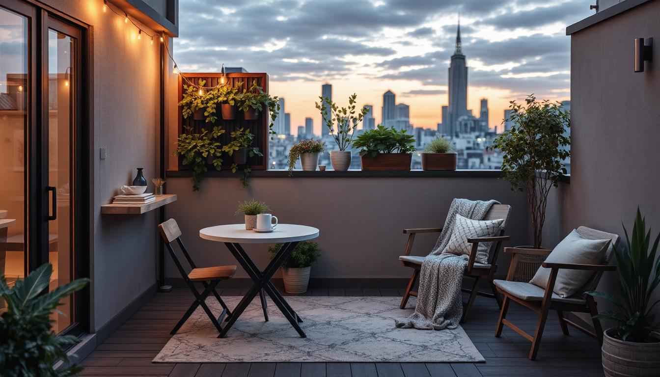 19 Genius Small Balcony Ideas to Maximize Space and Style
