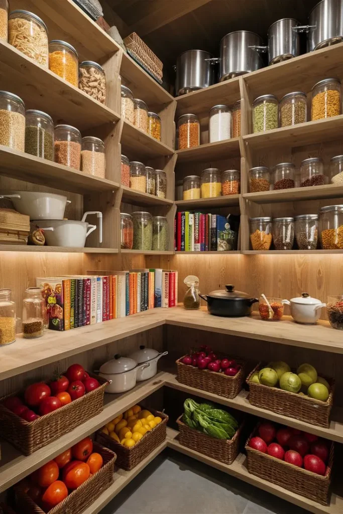 Walk in Pantry Stackable Shelves