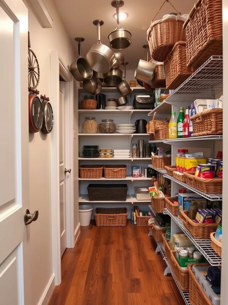 Walk in Pantry Ceiling Storage