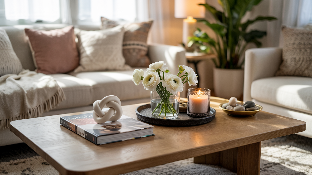 24 Coffee Table Arrangement Ideas to Instantly Elevate Your Living Room