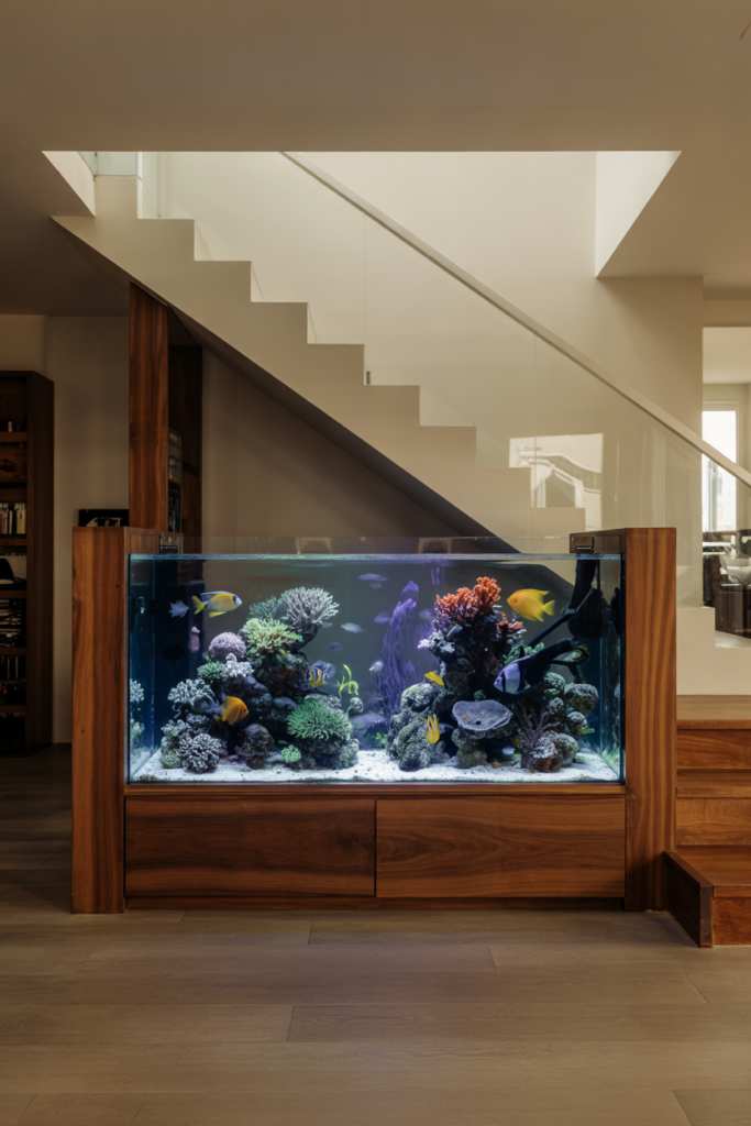 Under the Stairs Aquarium 