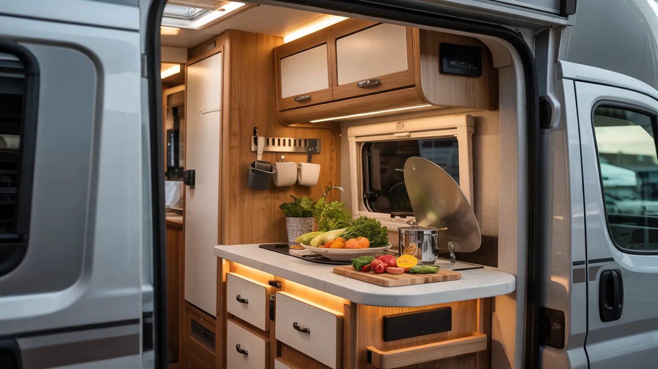 25 RV Camper Kitchenette Ideas That Maximize Small Spaces