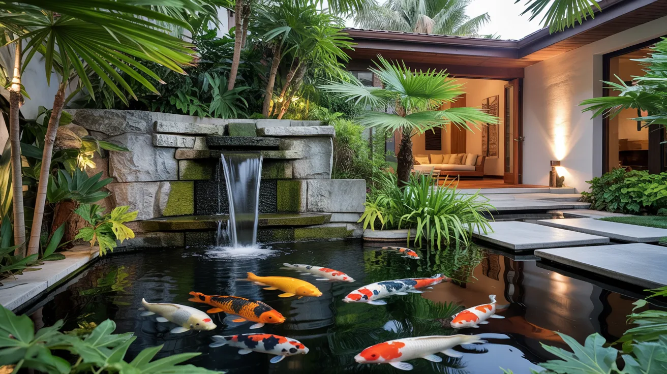 25 Stunning Fountain and Pond Ideas for a Luxury Backyard Oasis